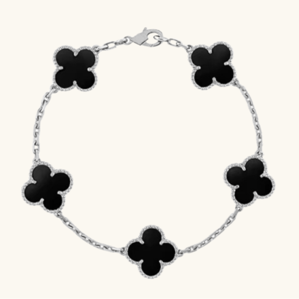 Clover Bracelet | Black