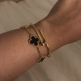 Clover Bracelet | Black