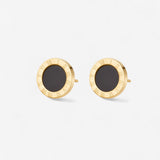 Azalea Black Stud Earrings